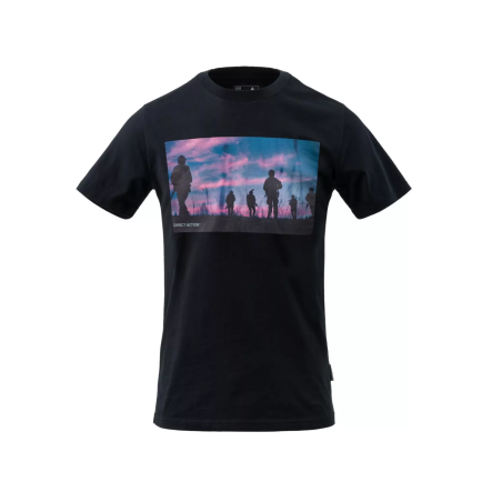 T-shirt HELIKON DA Sunset czarna