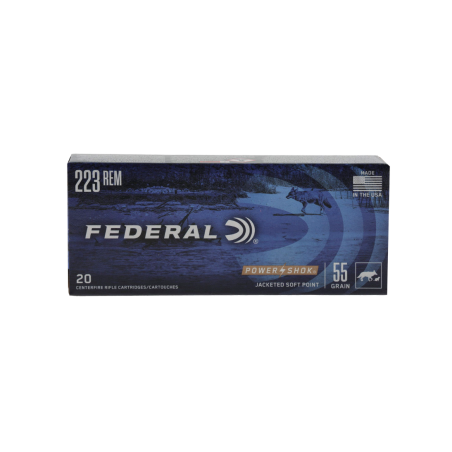 Amunicja FEDERAL .223 Rem Jacketed Soft Point 3,56g