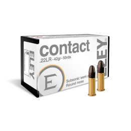 Amunicja ELEY .22LR Contact Subsonic 2,7g/42gr