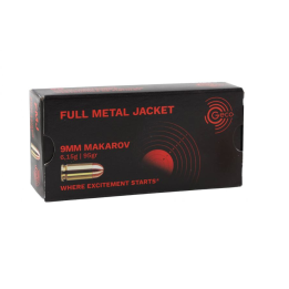 Amunicja GECO 9x18 mm FMJ 6,15g/95GR