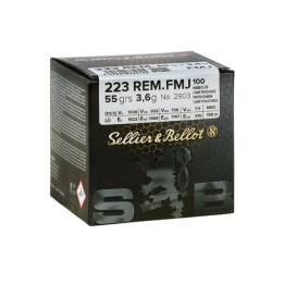 Amunicja S&B .223 Rem FMJ 3,6g/55gr